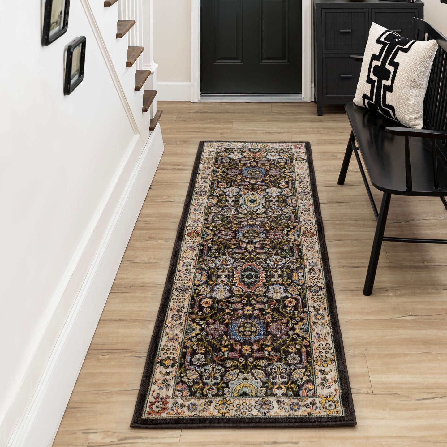 Karastan Rugs Enmity Charcoal Area Rug