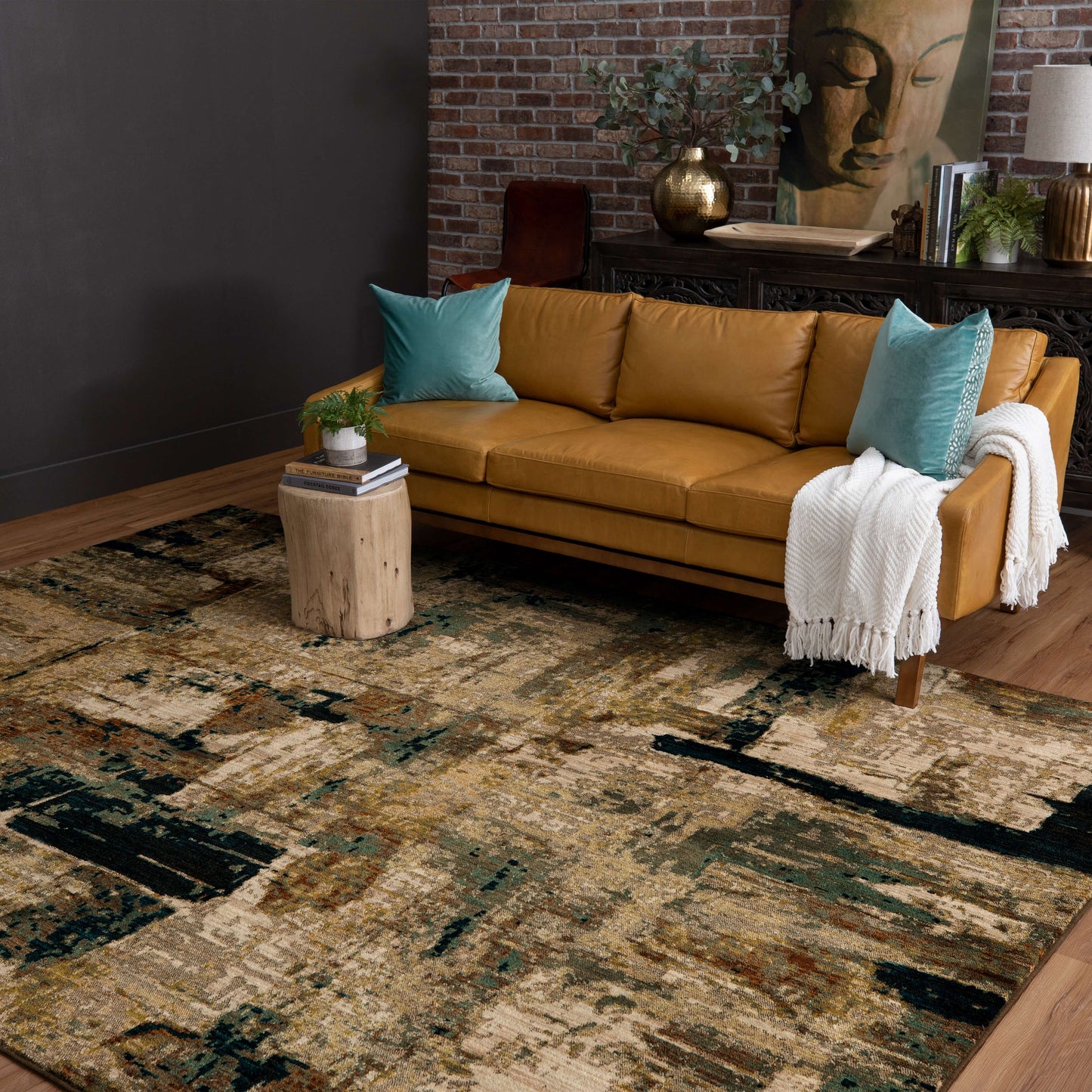 Karastan Rugs Envision Aquamarine Area Rug