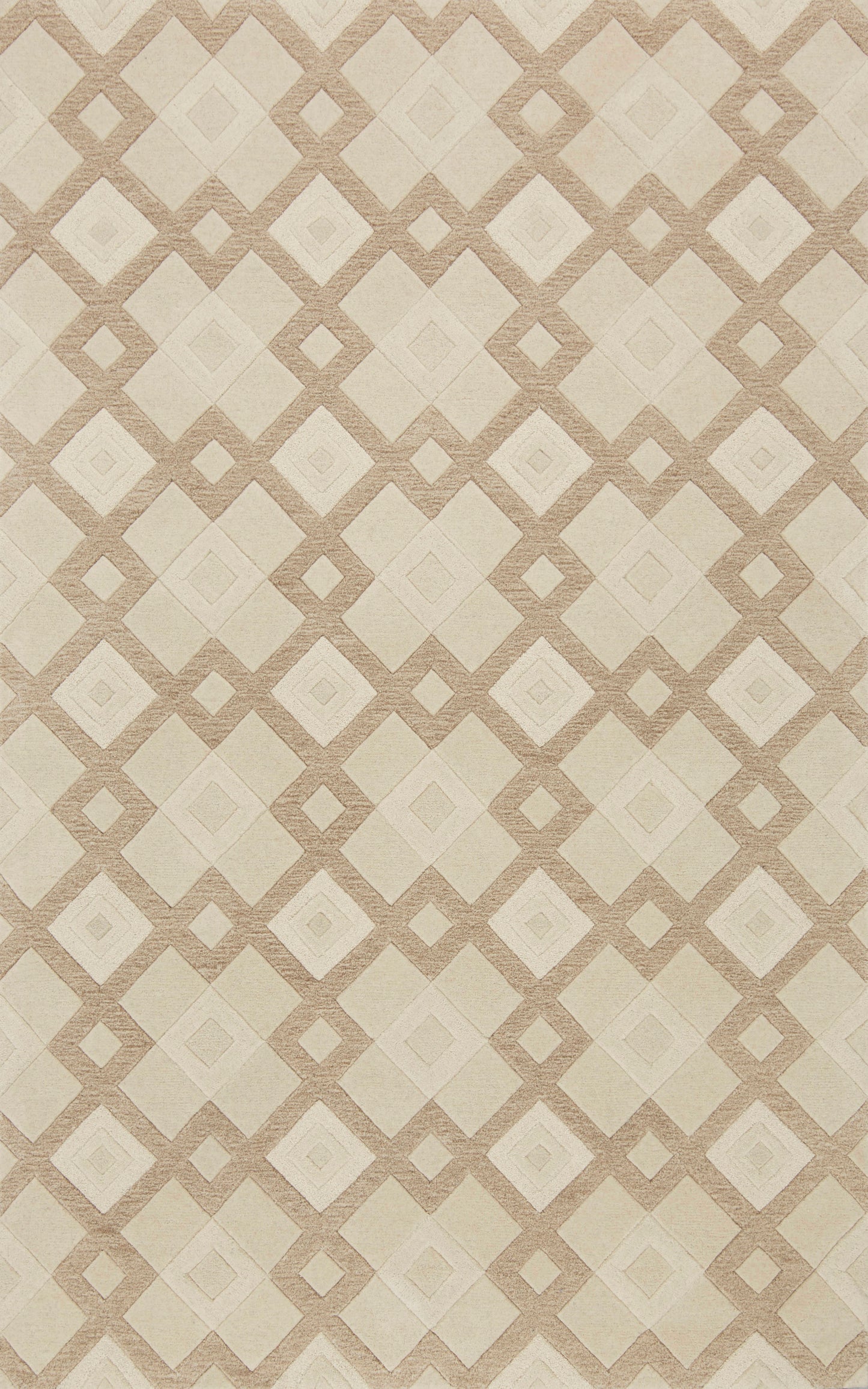 Eternity 1055 Ivory Vista Hand Tufted Area Rug - Kas