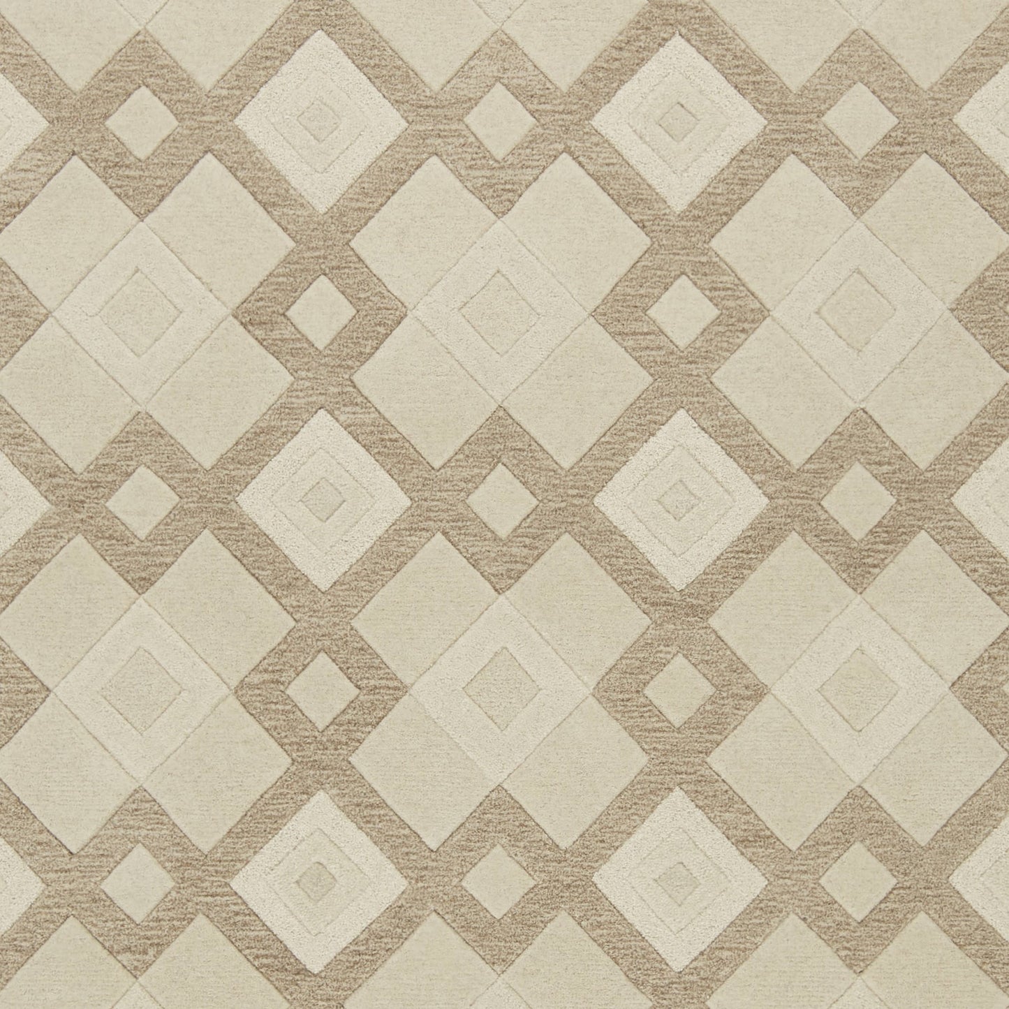 Eternity 1055 Ivory Vista Hand Tufted Area Rug - Kas