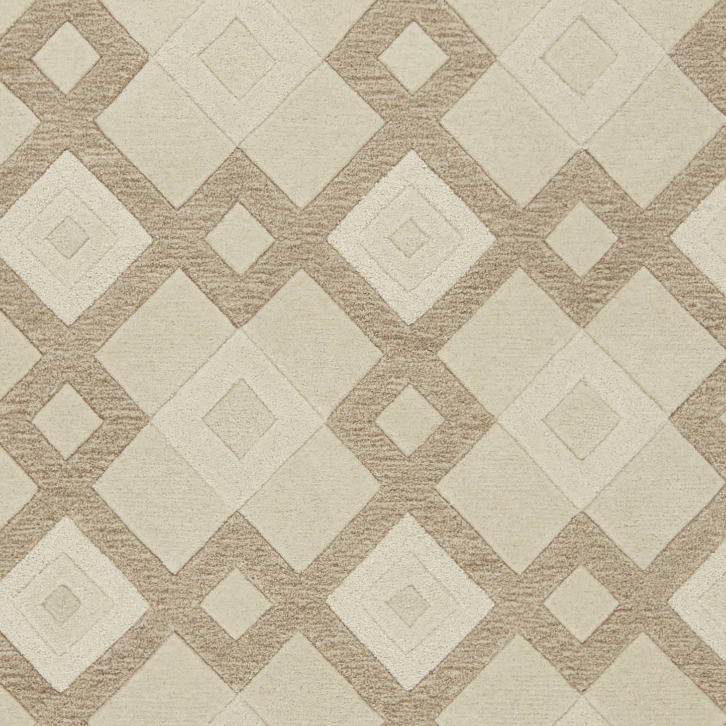 Eternity 1055 Ivory Vista Hand Tufted Area Rug - Kas