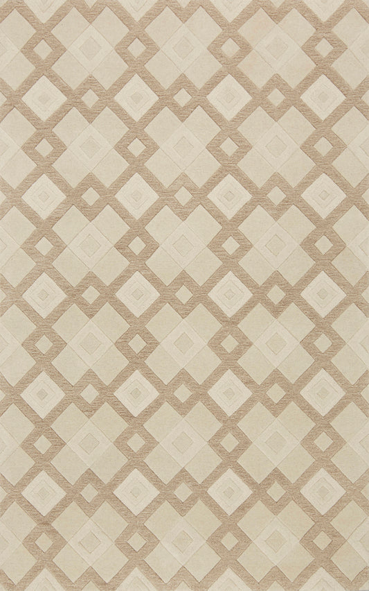 Eternity 1055 Ivory Vista Hand Tufted Area Rug - Kas