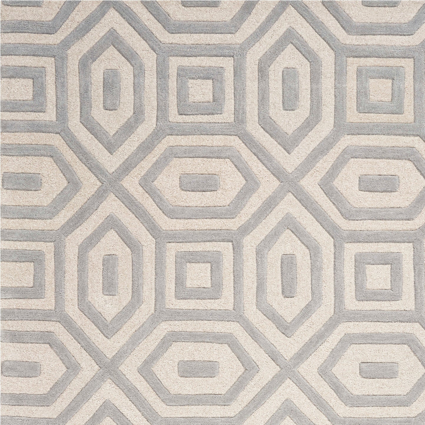 Eternity 1062 Grey Escape Hand Tufted Area Rug - Kas