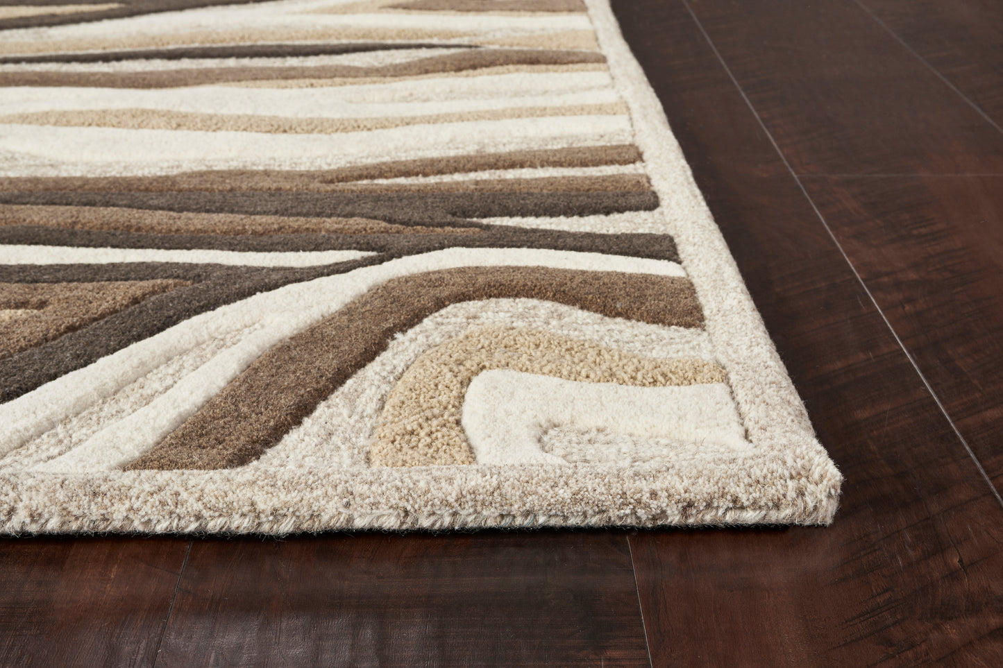 Eternity 1083 Natural Sandstorm Hand Tufted Area Rug - Kas