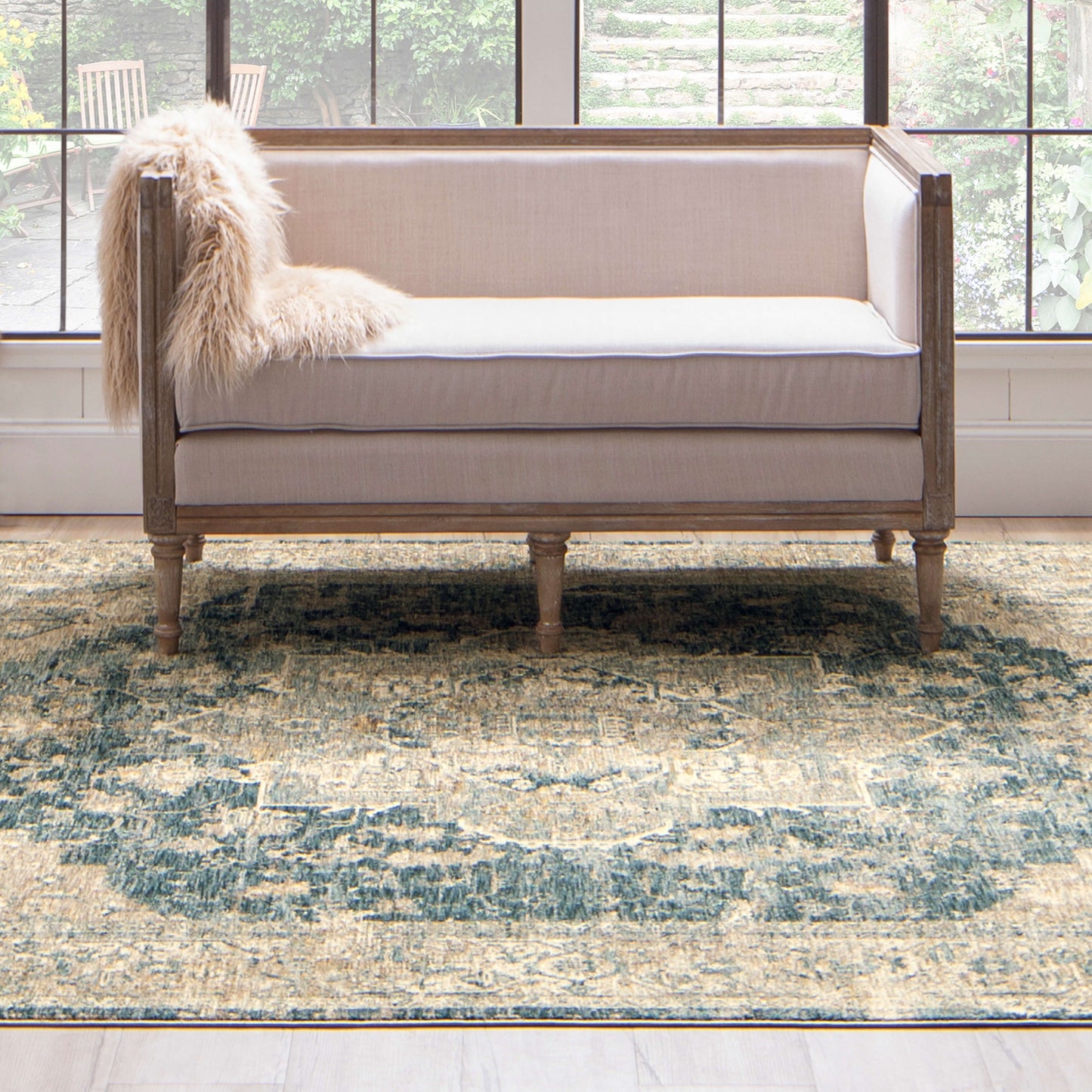 Karastan Rugs Ezine Blue Area Rug