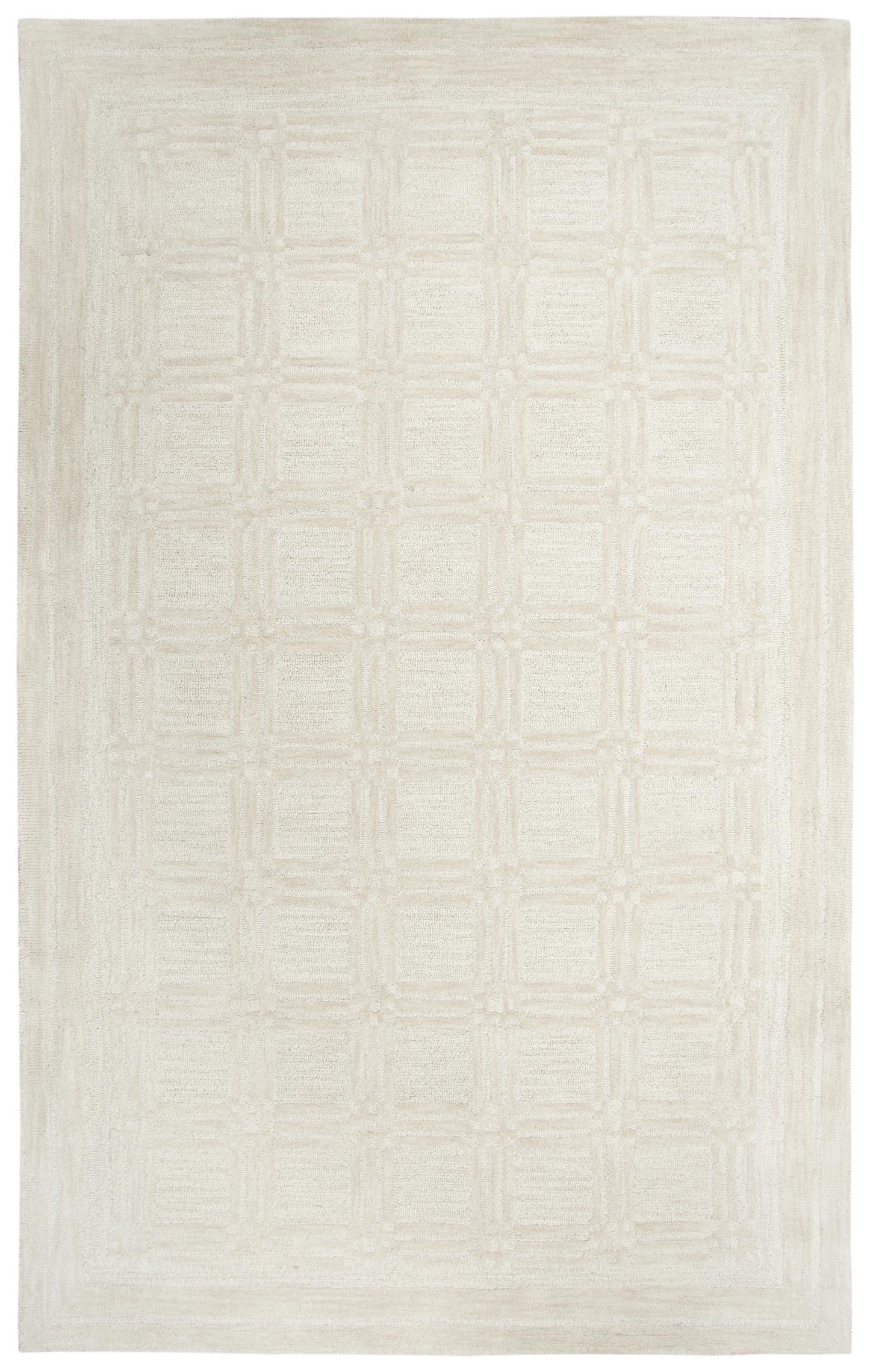 Fifth Avenue FA171B Beige Hand Tufted Rug - Rizzy