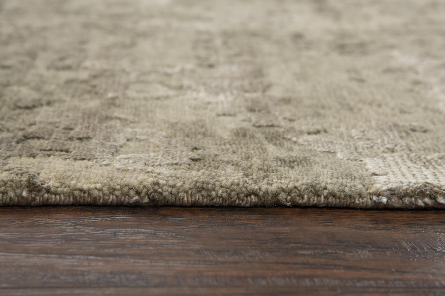 Finesse FIN102 Beige Hand Knotted Rug - Rizzy