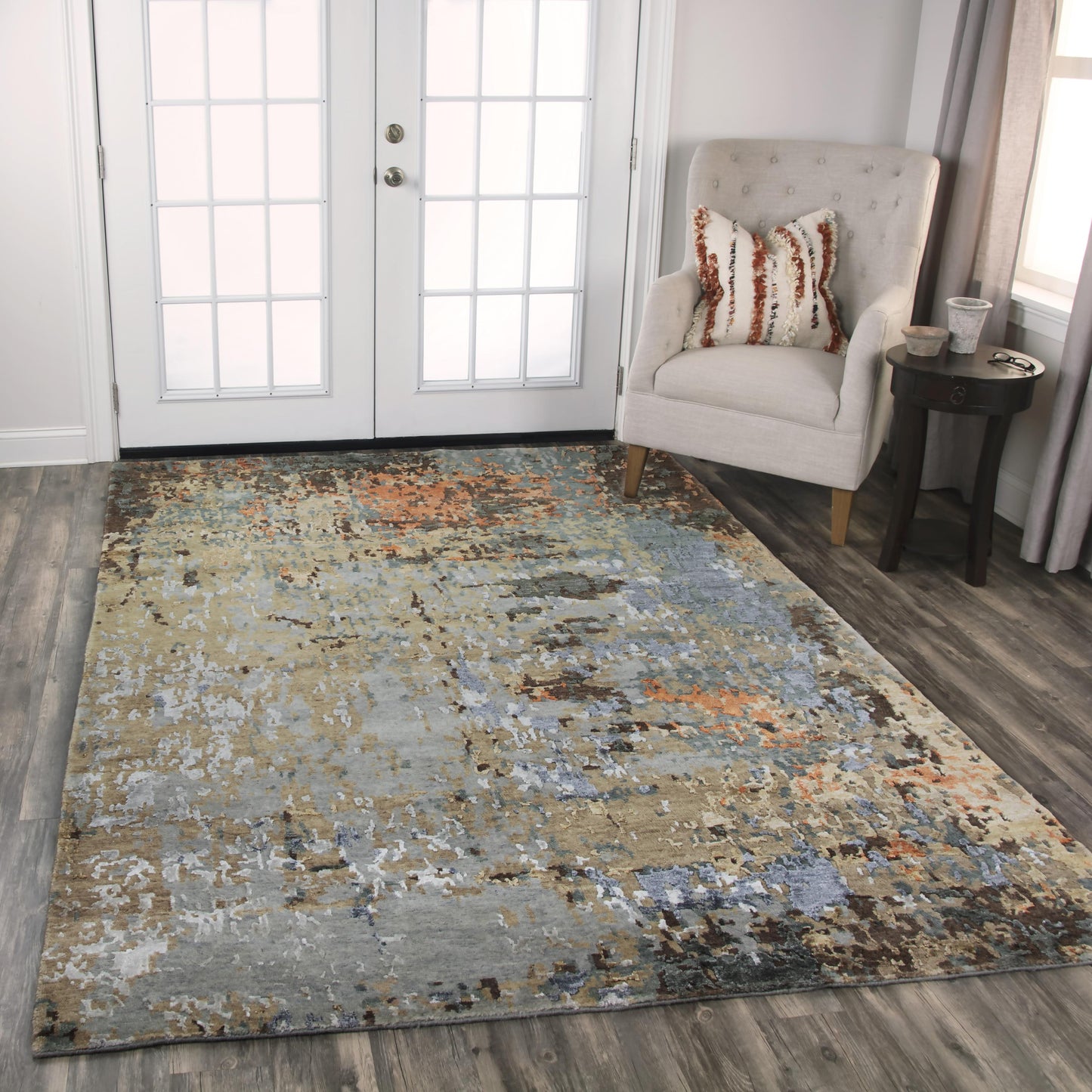 Finesse FIN111 Multi Hand Knotted Rug - Rizzy