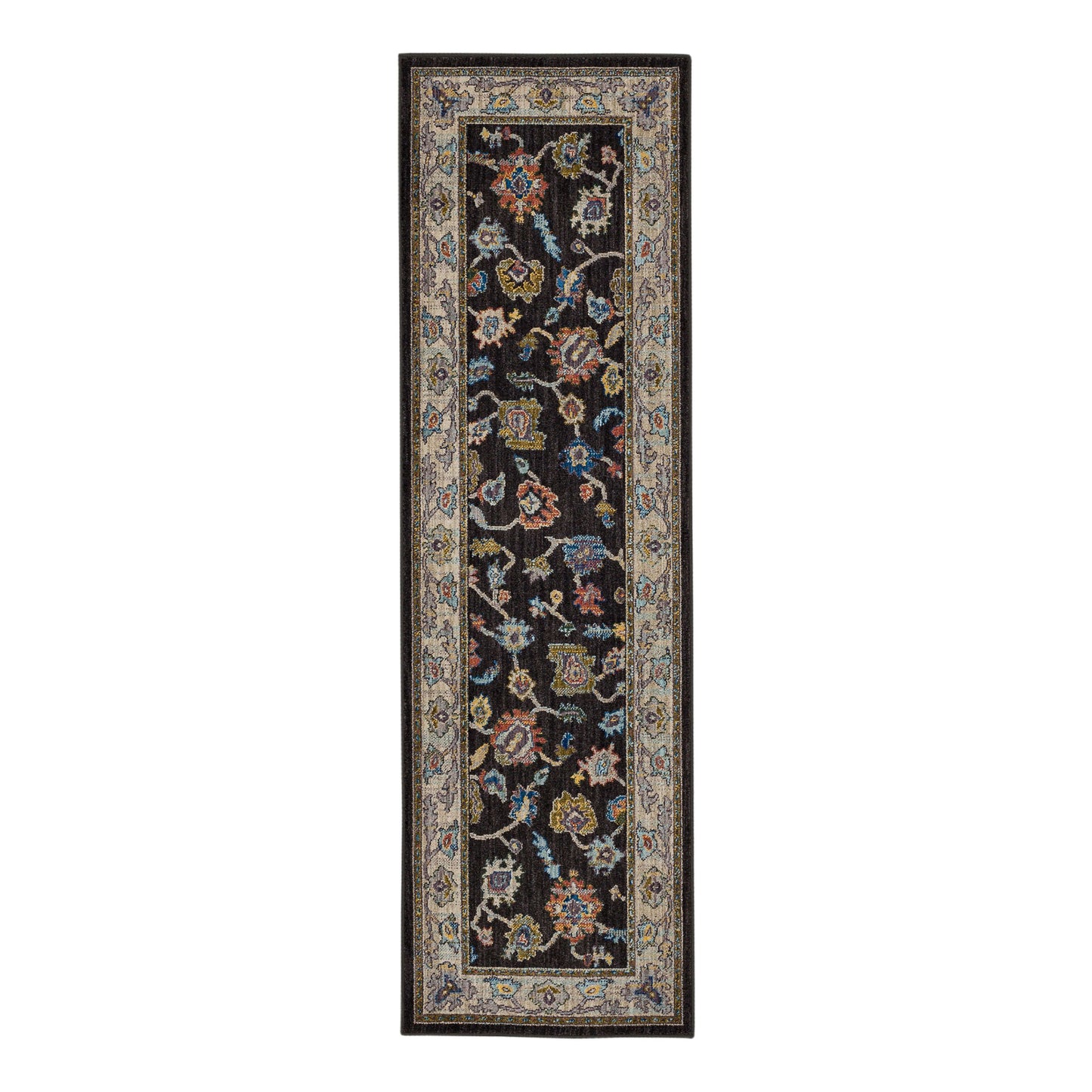 Karastan Rugs Fury Charcoal Area Rug