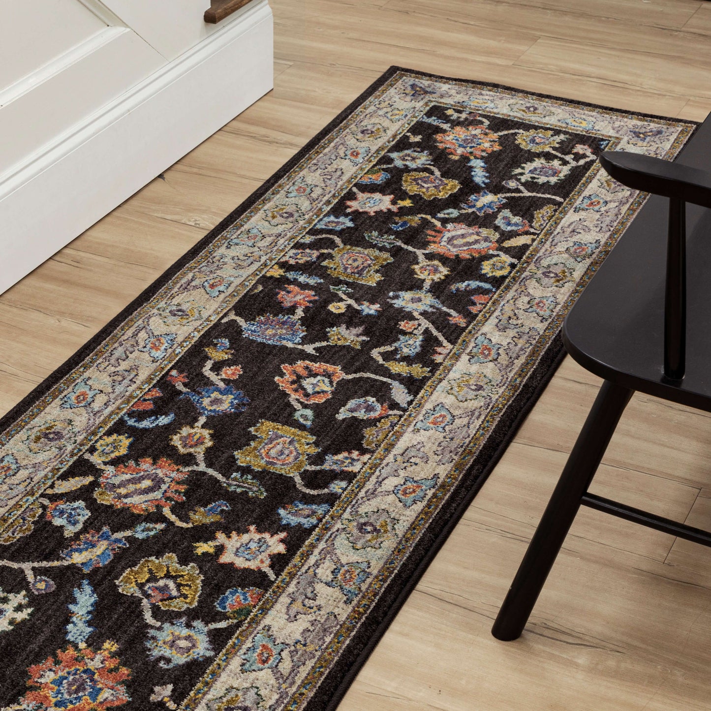 Karastan Rugs Fury Charcoal Area Rug