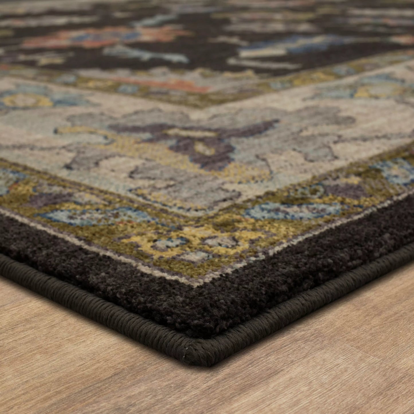 Karastan Rugs Fury Charcoal Area Rug