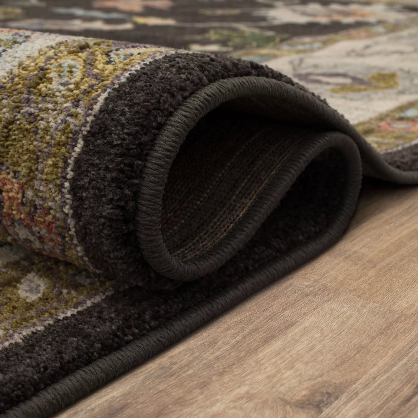 Karastan Rugs Fury Charcoal Area Rug