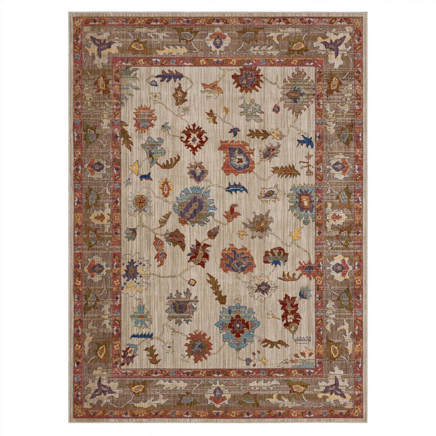 Karastan Rugs Fury Cream Area Rug