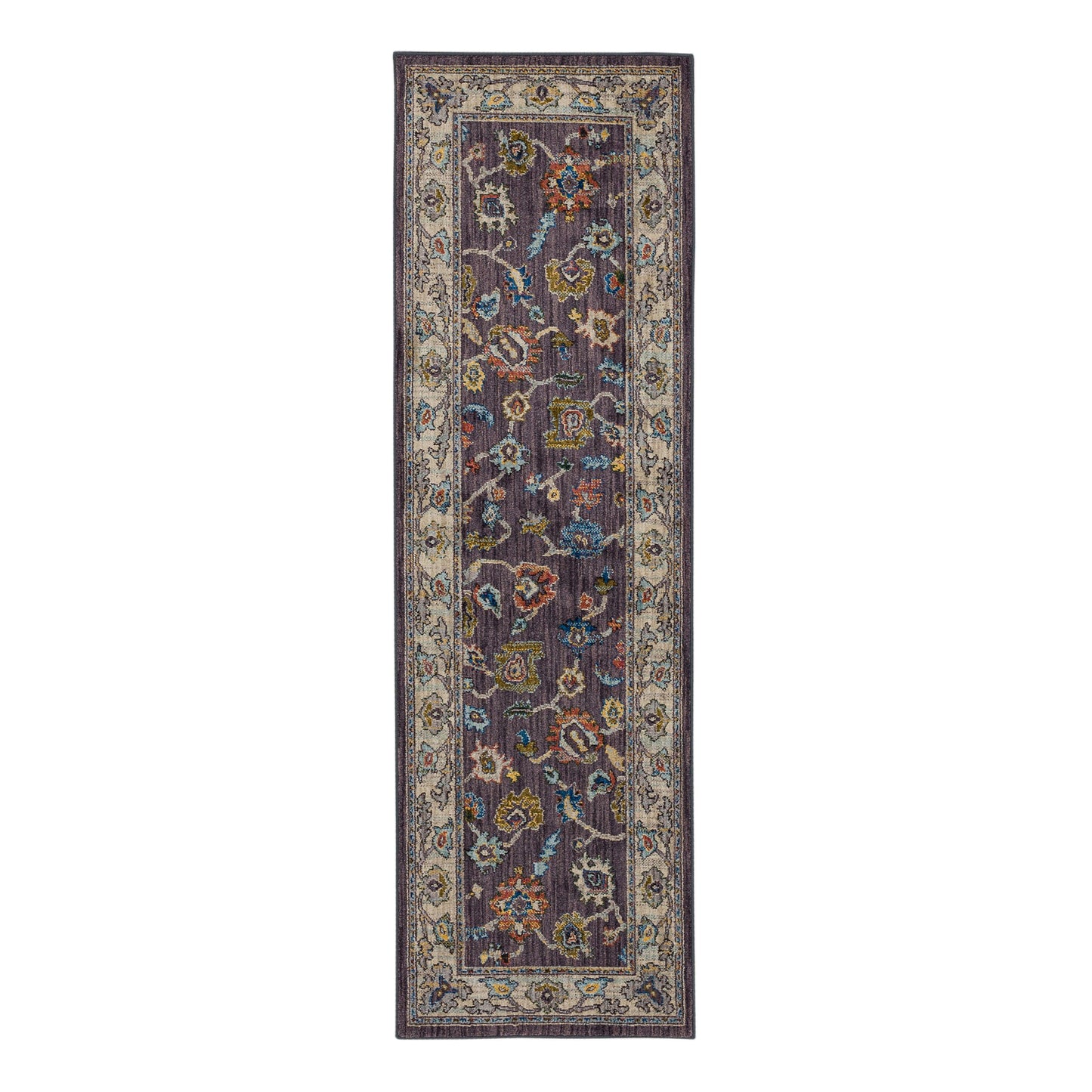 Karastan Rugs Fury Eggplant Area Rug