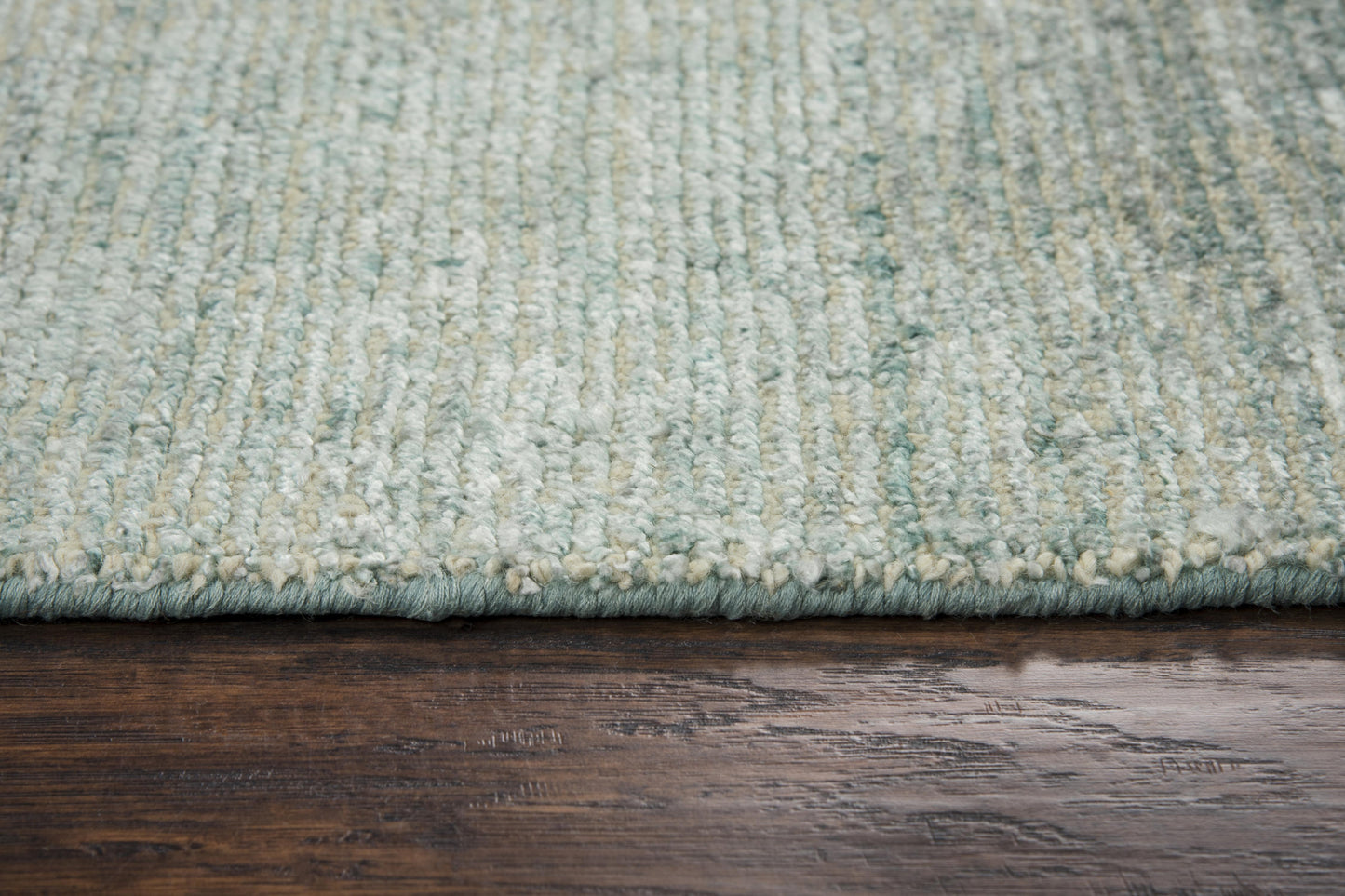 Grand Haven GH722A Aqua/Green Hand Loomed Rug - Rizzy