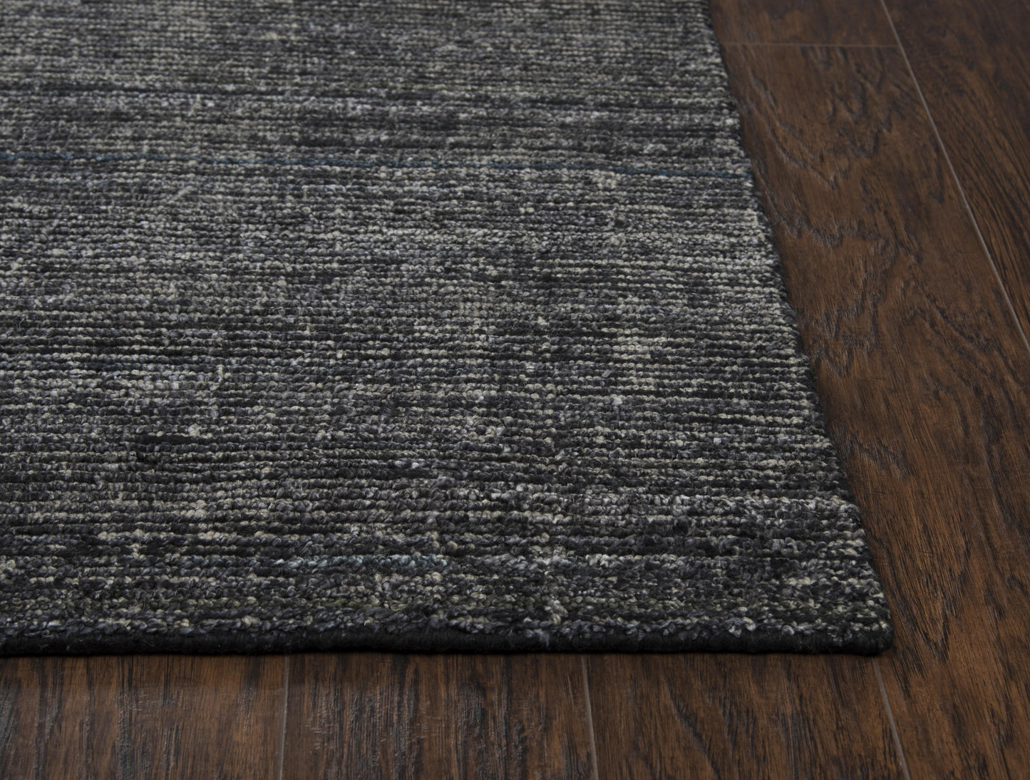 Grand Haven GH724A Black Hand Loomed Rug - Rizzy