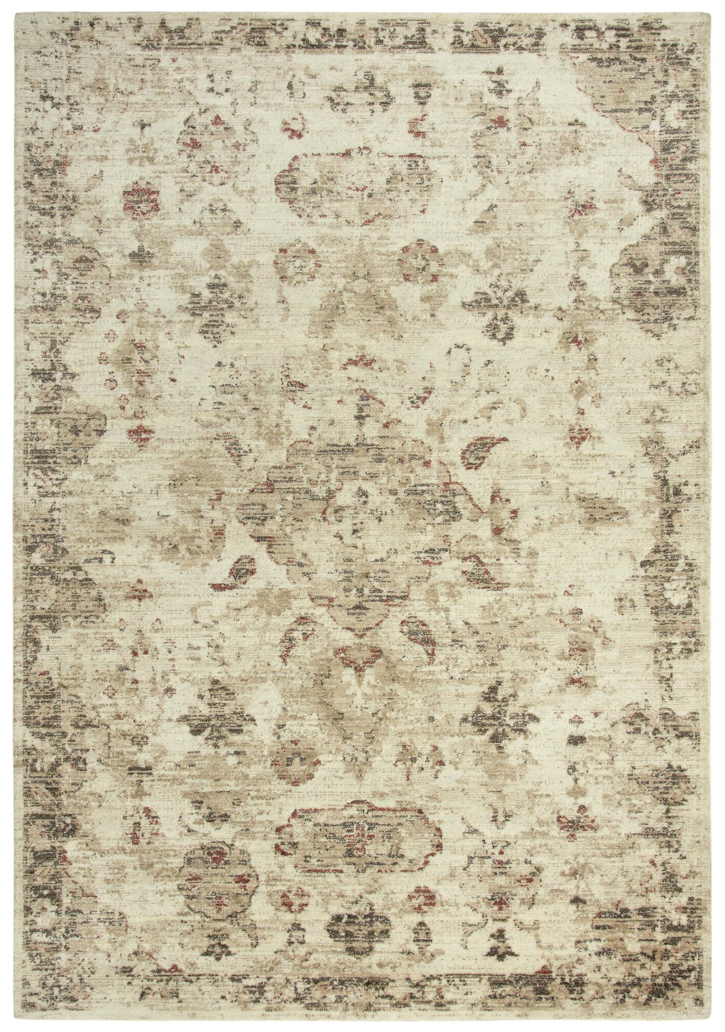 Gossamer GS084C Beige/Brown Hybrid Rug - Rizzy