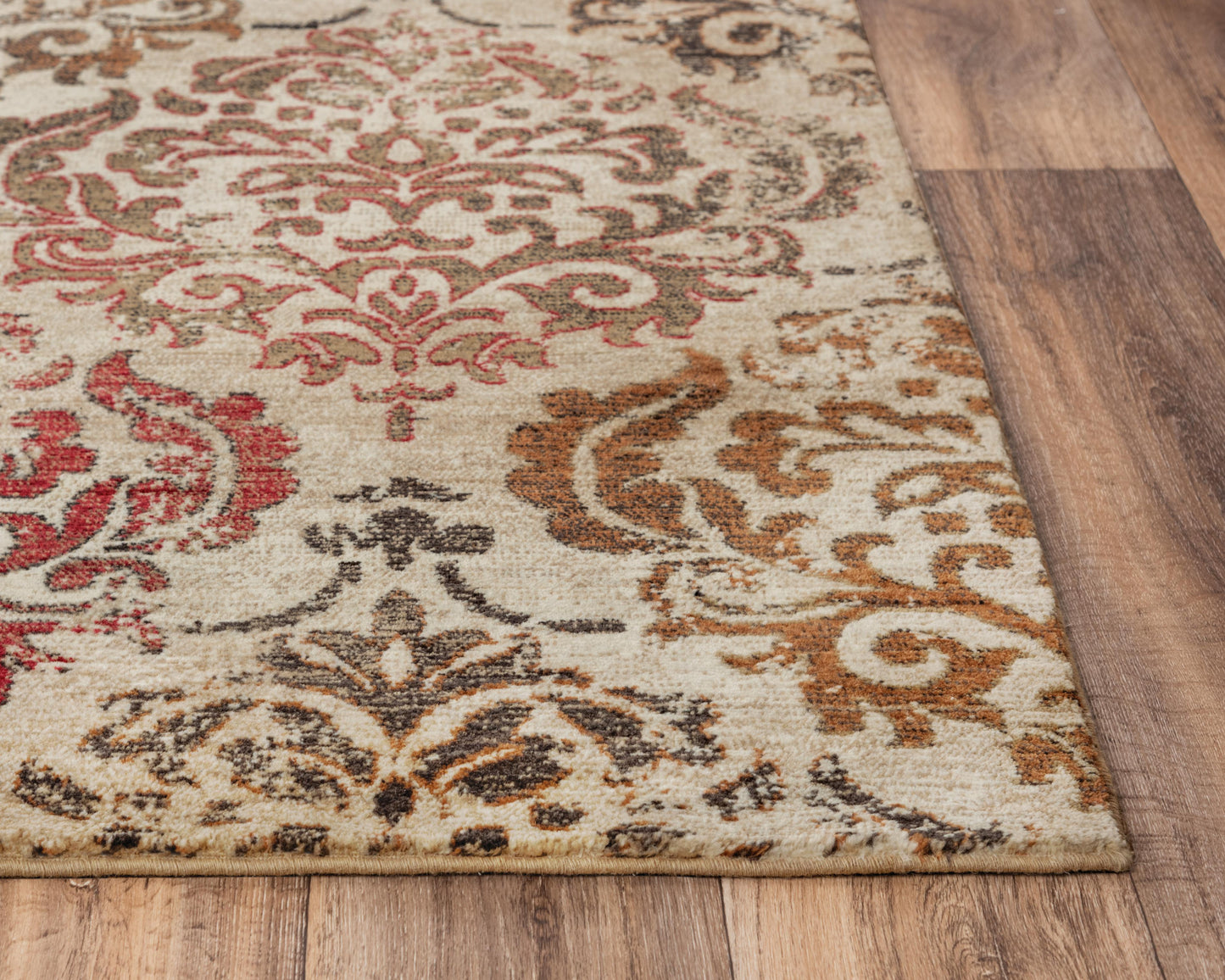 Gossamer GS435C Beige/Brown Hybrid Rug - Rizzy