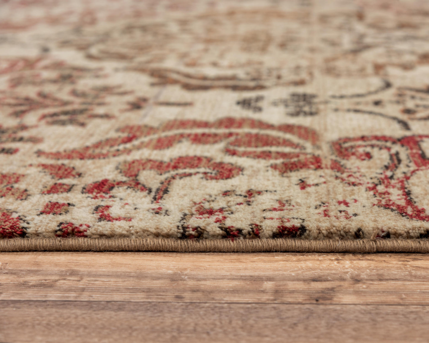 Gossamer GS435C Beige/Brown Hybrid Rug - Rizzy