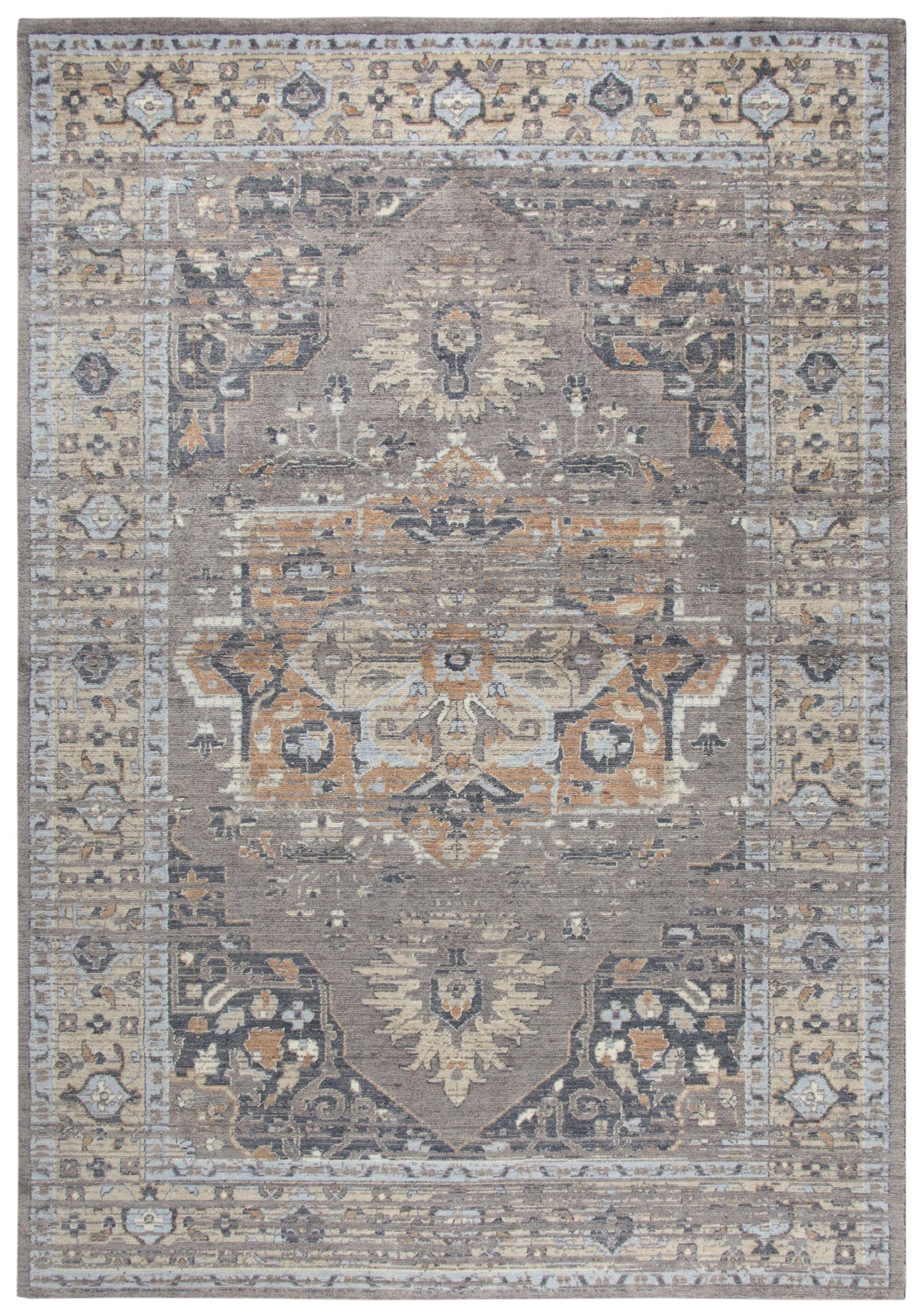 Gossamer GS6761 Gray Hybrid Rug - Rizzy