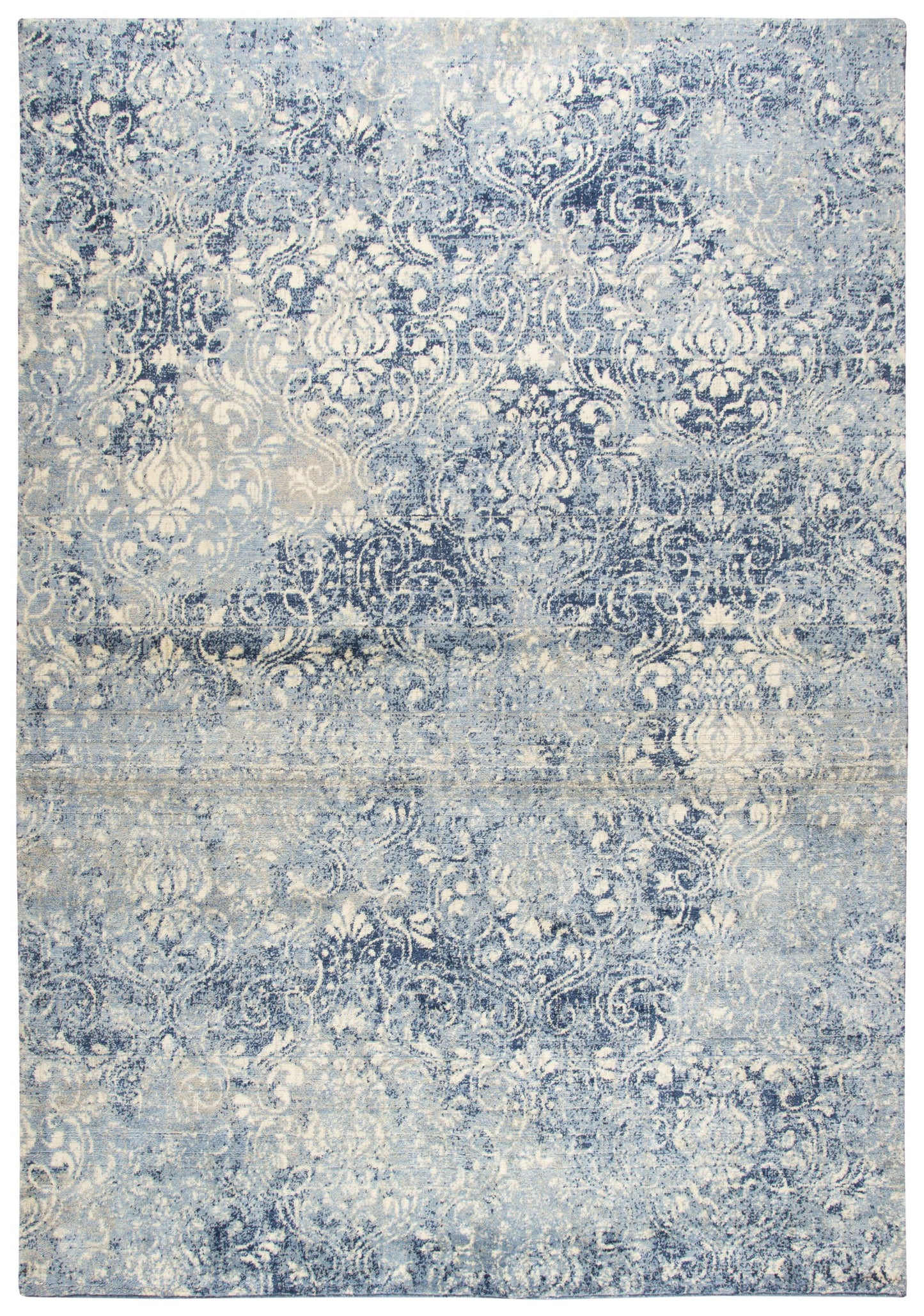 Gossamer GS6816 Medium Blue Hybrid Rug - Rizzy