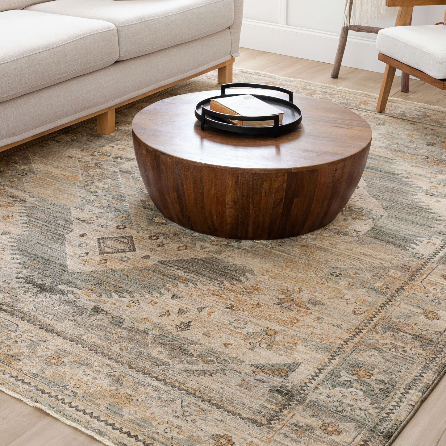 Karastan Rugs Gamin Grey Area Rug