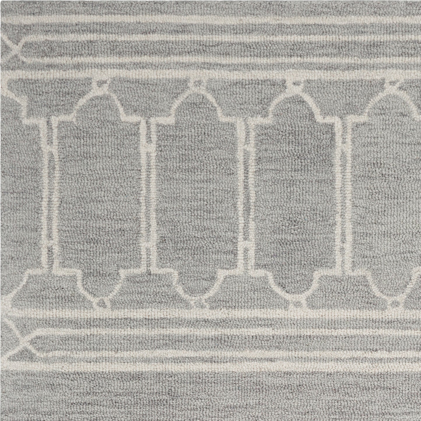 Gramercy 1633 Grey Cassa Hand Tufted Area Rug - Kas