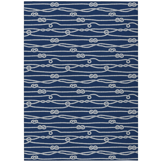 Indoor/Outdoor Harbor HA7 Navy Washable