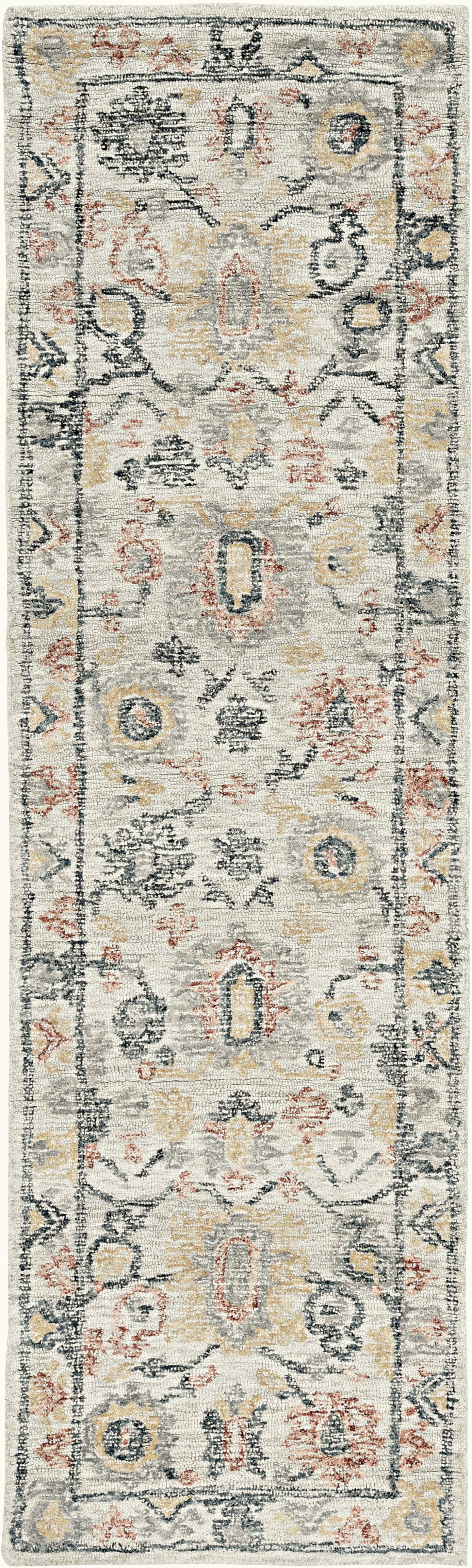 Hudson 2460 Ivory Medina Hand Tufted Area Rug - Kas