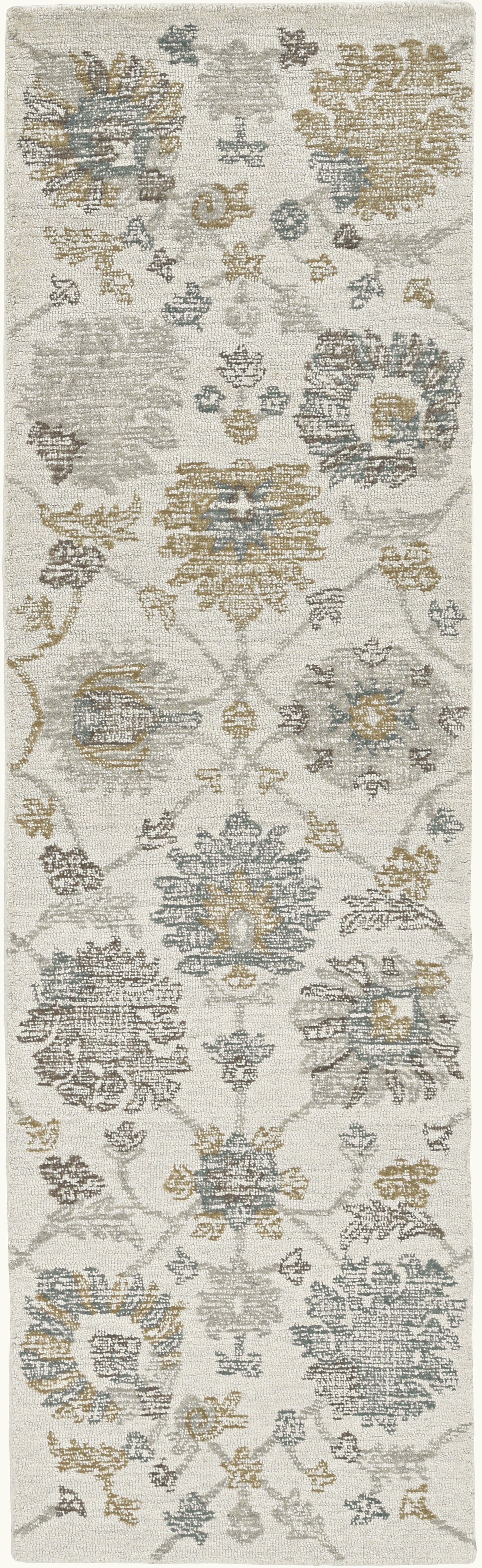 Hudson 2461 Ivory Chandler Hand Tufted Area Rug - Kas