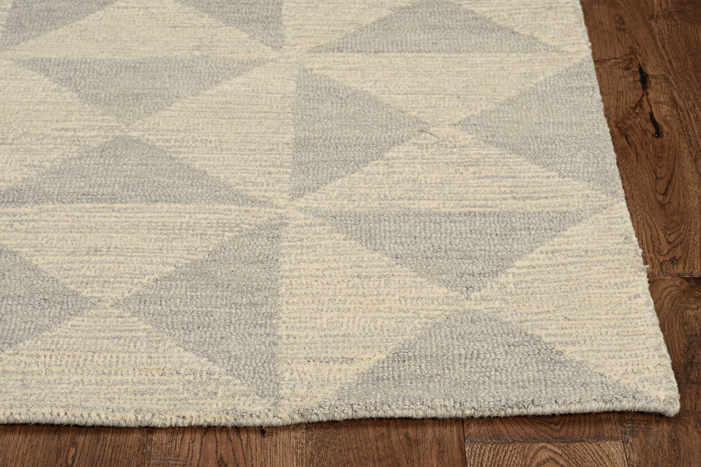 Hudson 2464 Ivory Tribeca Hand Tufted Area Rug - Kas