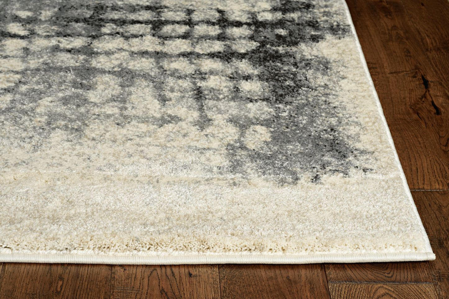 Hue 4718 Beige/Grey Views Machine Woven Performance Area Rug - Kas