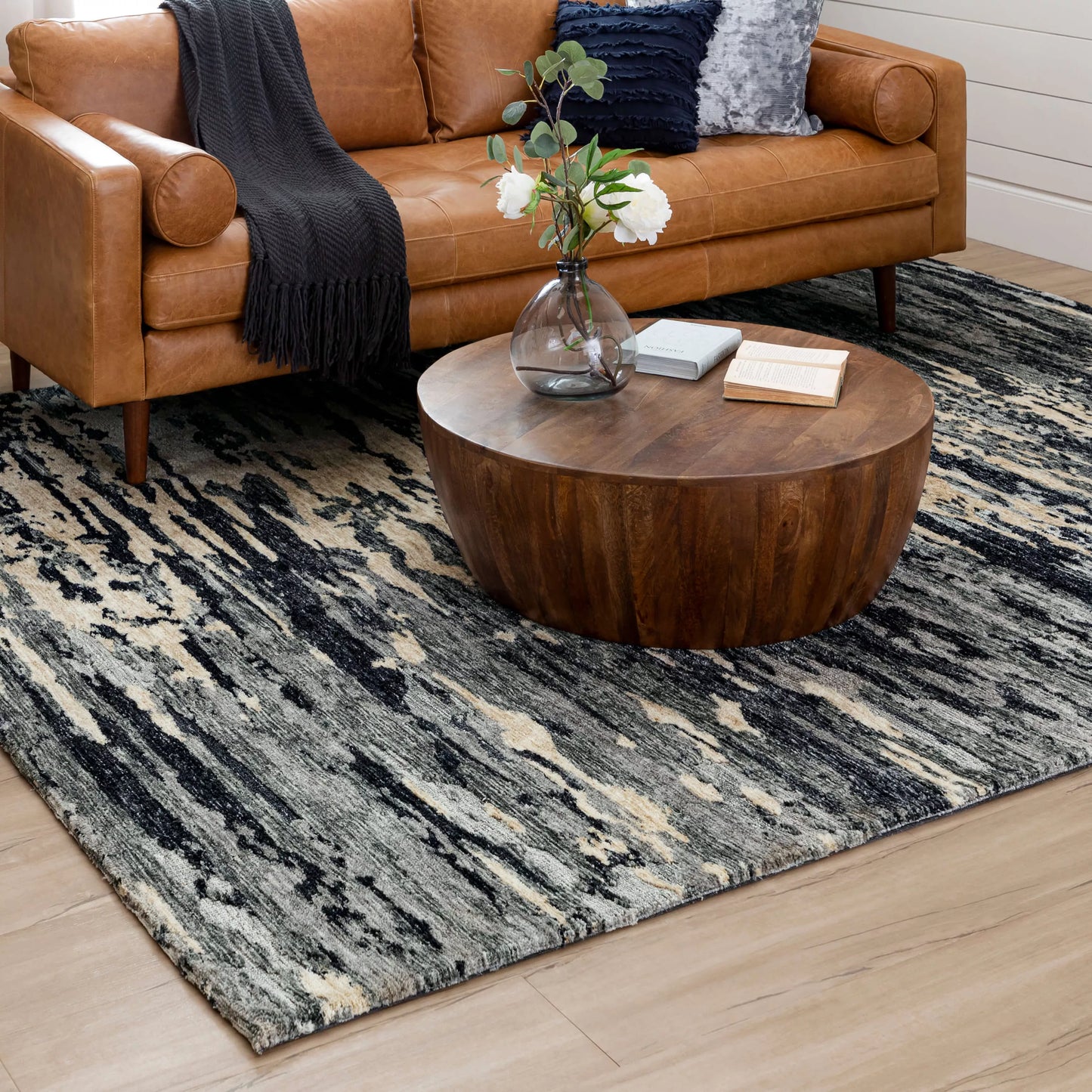 Karastan Rugs Huron Charcoal Area Rug