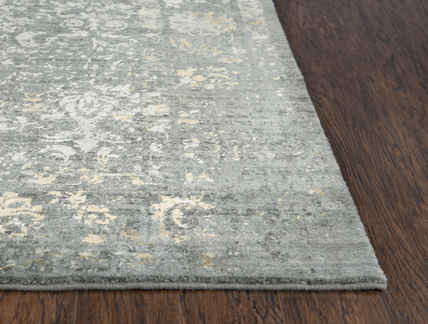 Impressions IMP101 Gray Hybrid Rug - Rizzy