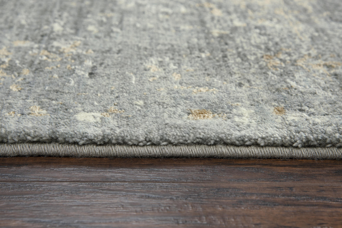 Impressions IMP101 Gray Hybrid Rug - Rizzy