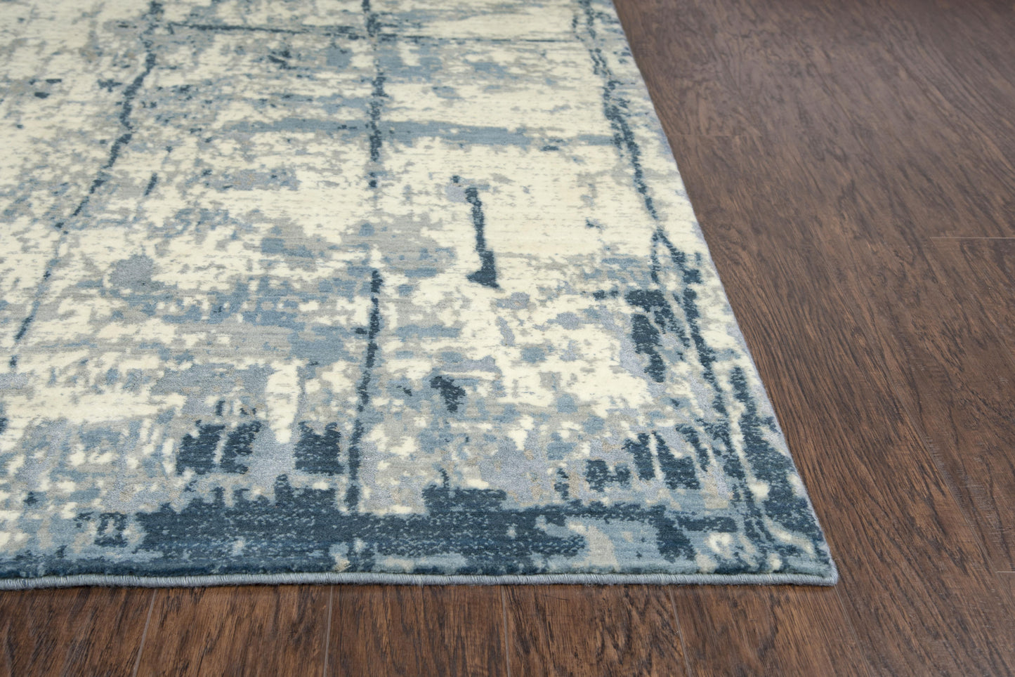 Impressions IMP107 Blue Hybrid Rug - Rizzy