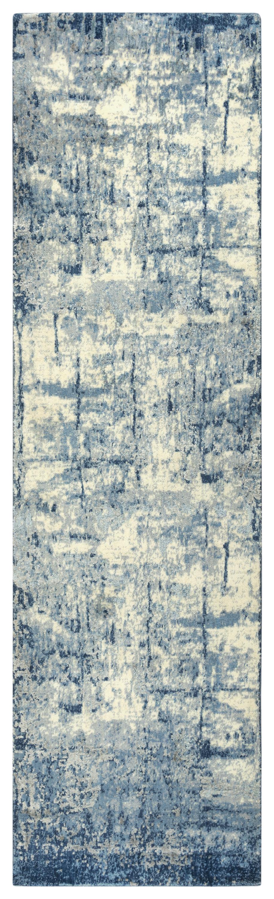 Impressions IMP107 Blue Hybrid Rug - Rizzy