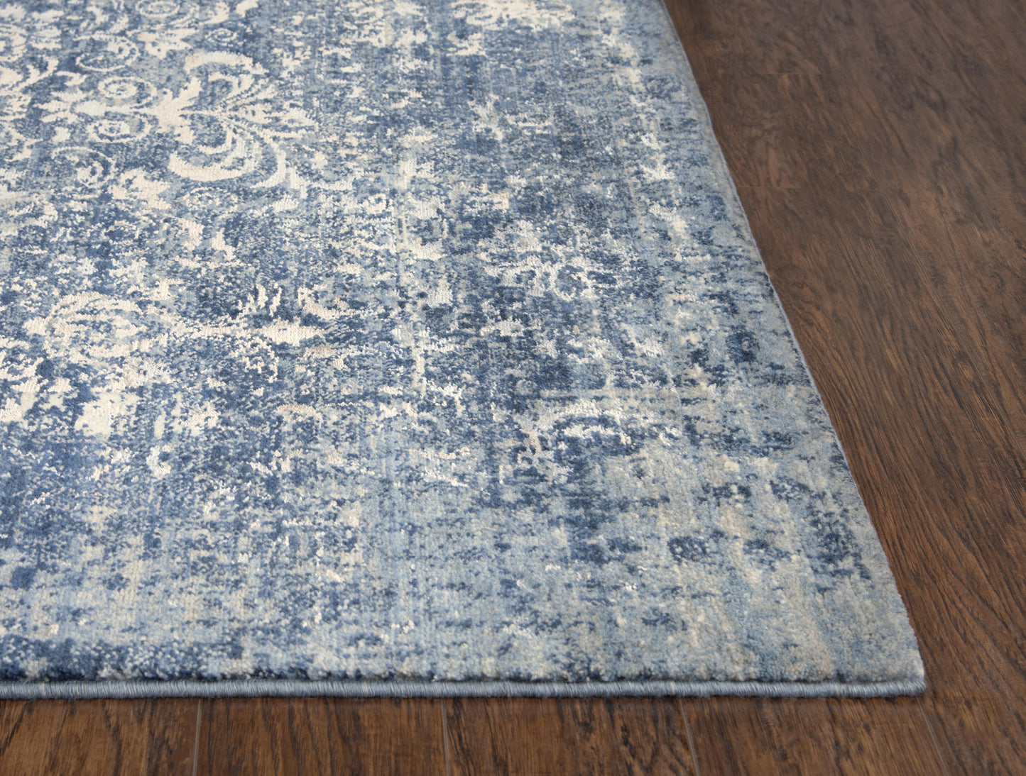 Impressions IMP108 Blue Hybrid Rug - Rizzy