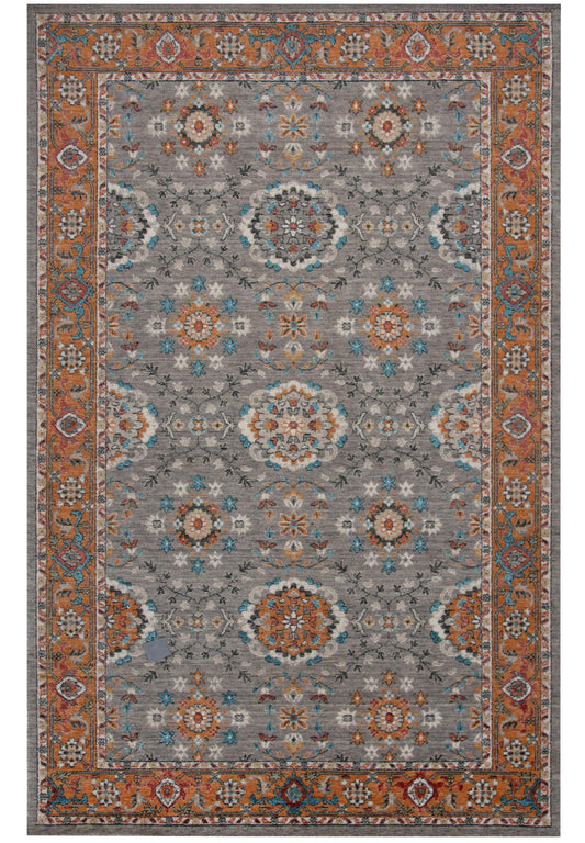 Intrigue ITG152 Gray Hybrid Rug - Rizzy