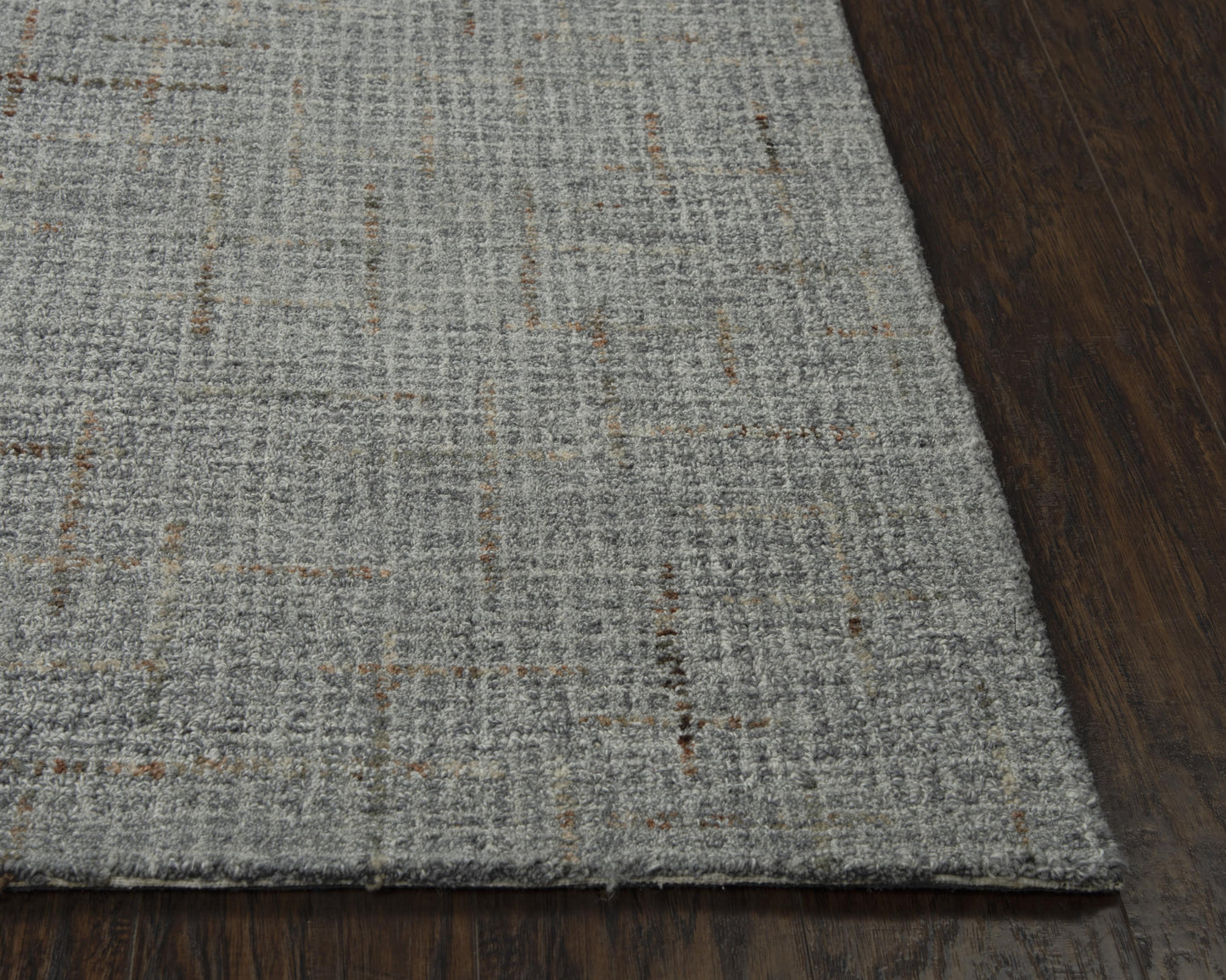 Ironwood IWD101 Gray Hand Tufted Rug - Rizzy