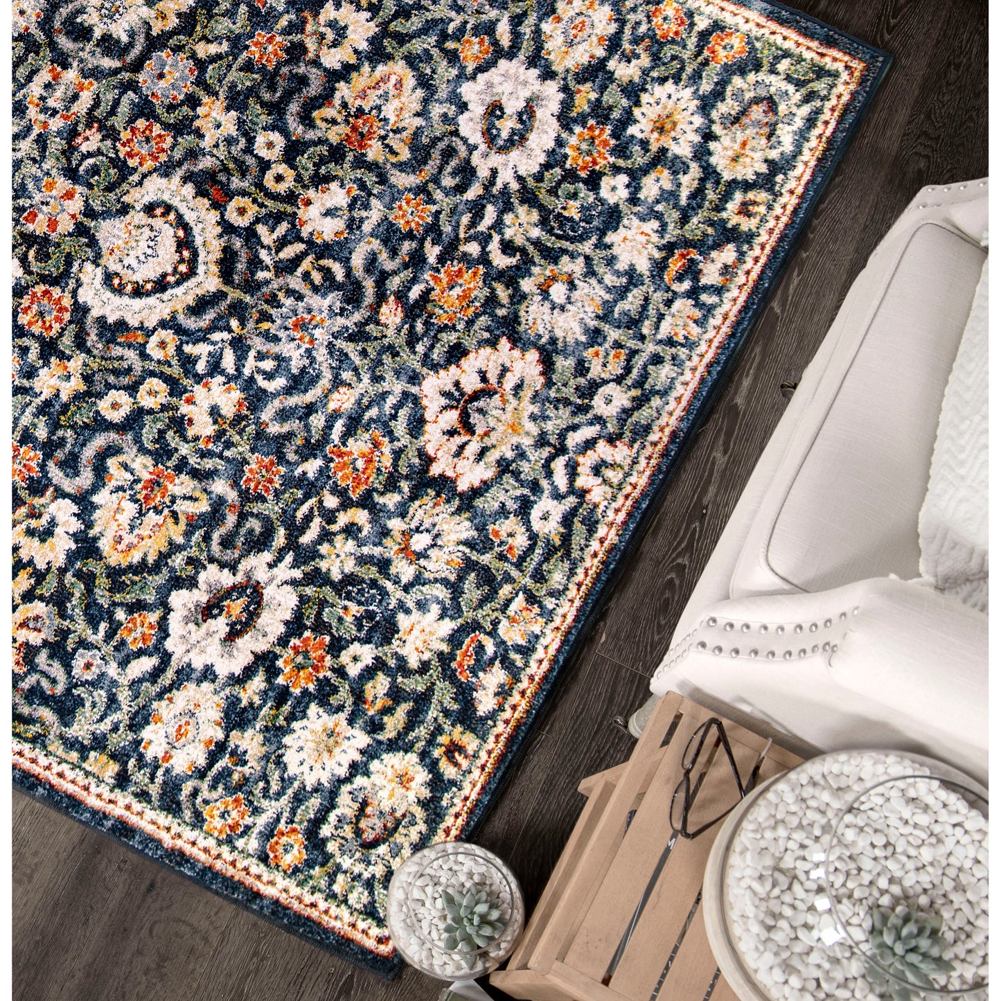 Imperial 9516 Navy Rug - Orian