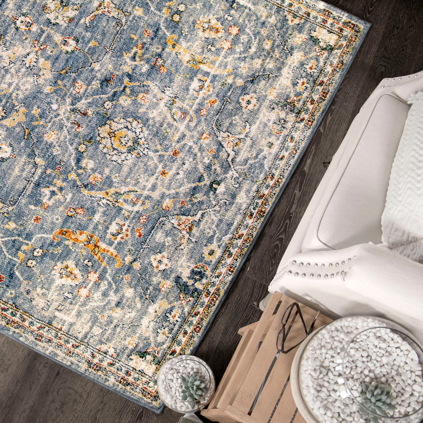 Imperial 9517 Blue Rug - Orian