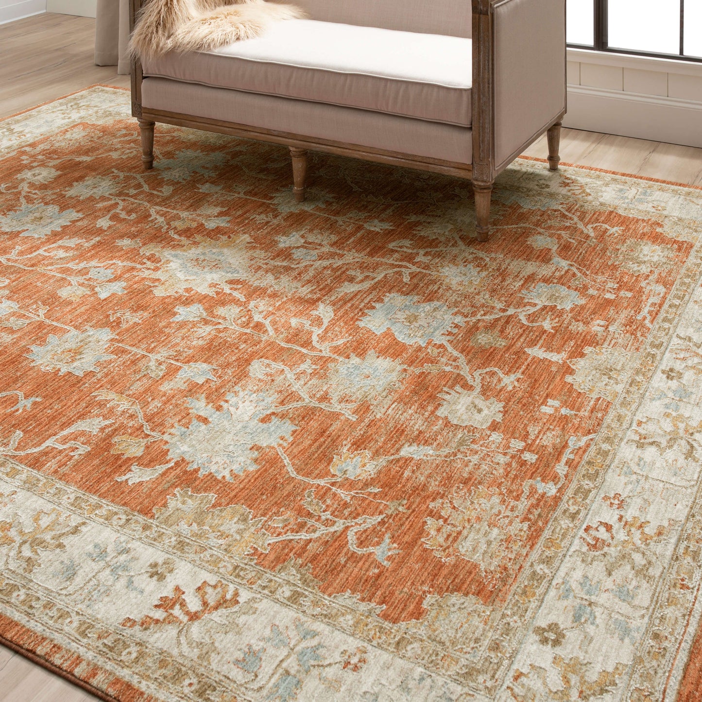 Karastan Rugs Iznik Rust Area Rug