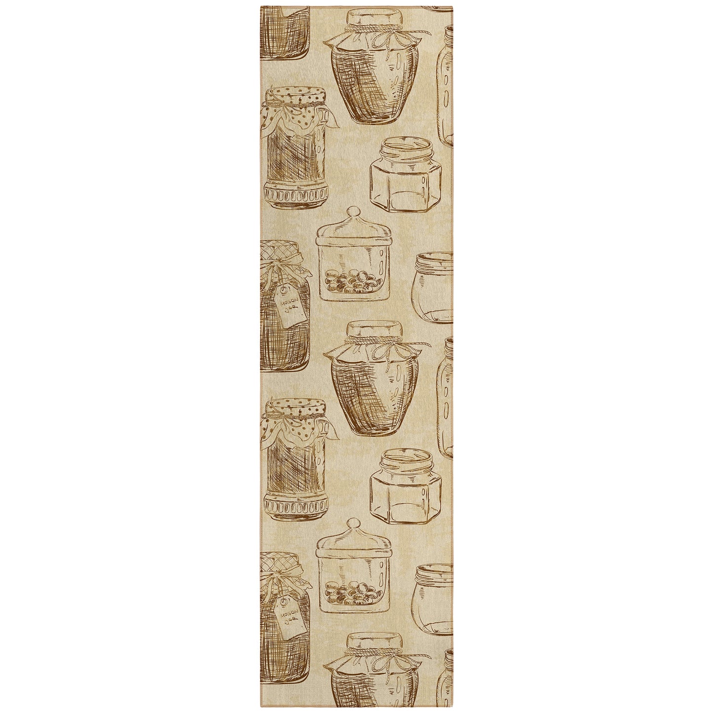 Indoor/Outdoor Kendall KE18 Parchment Washable