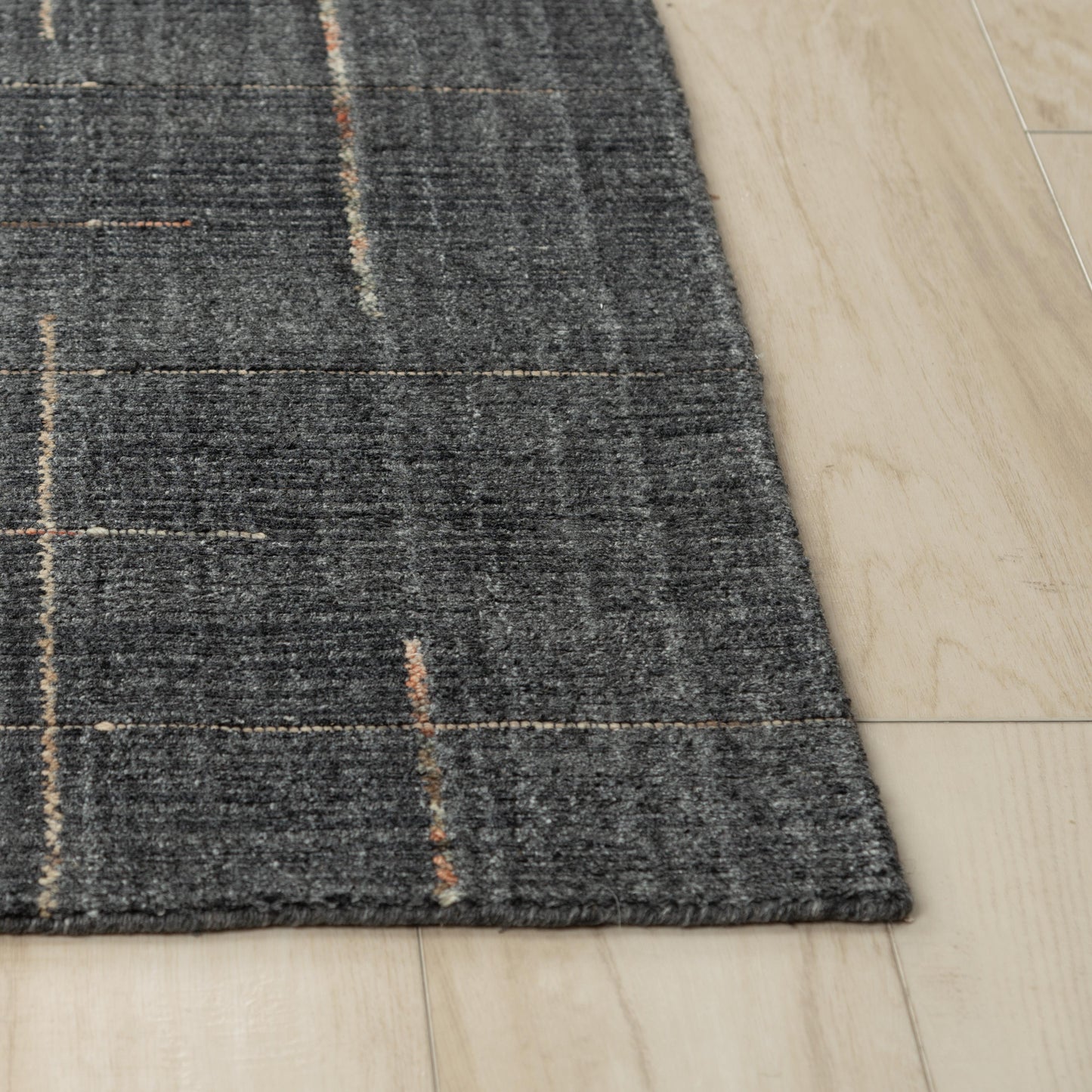 Kiki KIK697 Charcoal Hand Loomed Rug - Rizzy