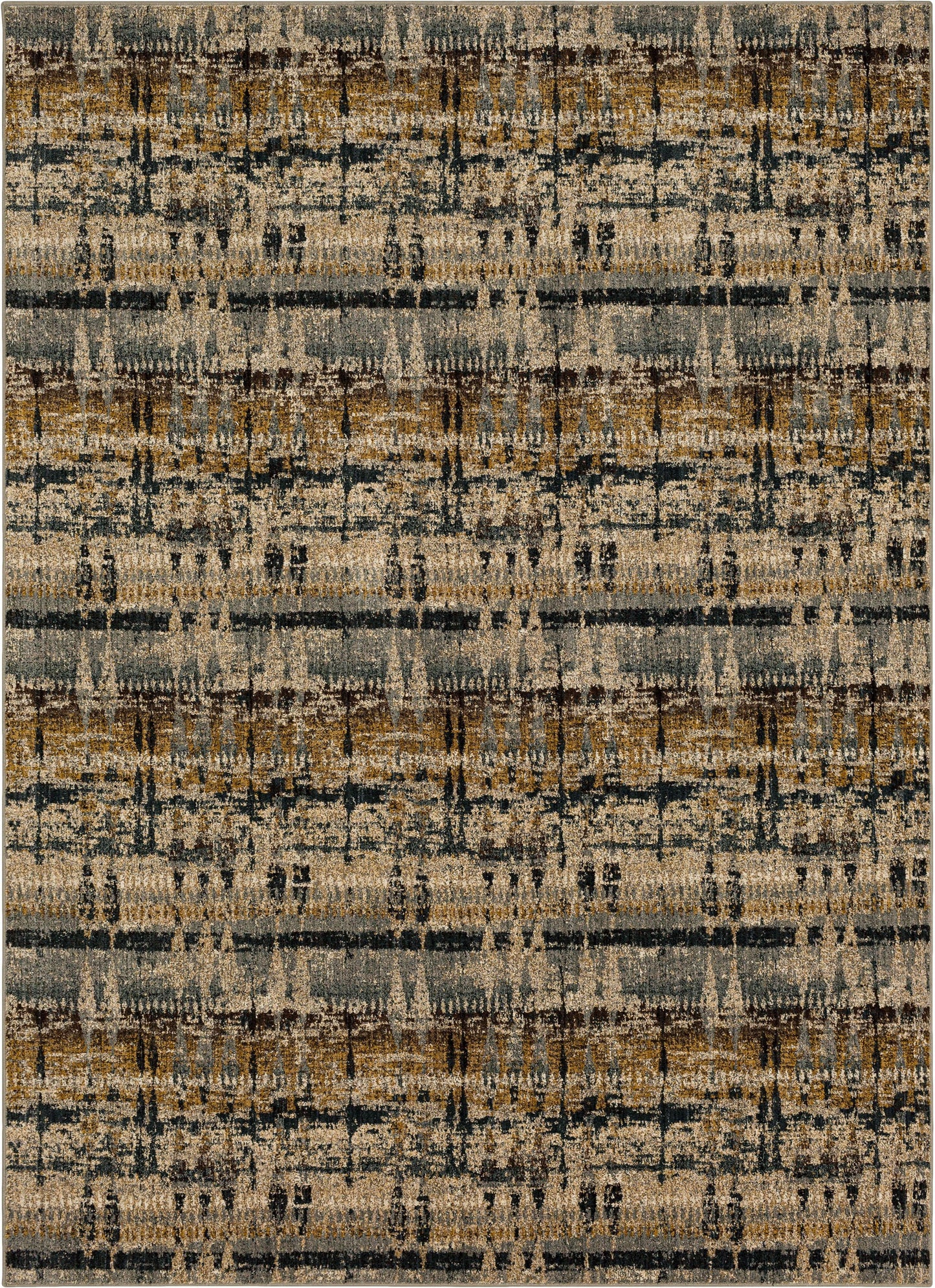 Karastan Rugs Kaleidoscopic Denim Area Rug