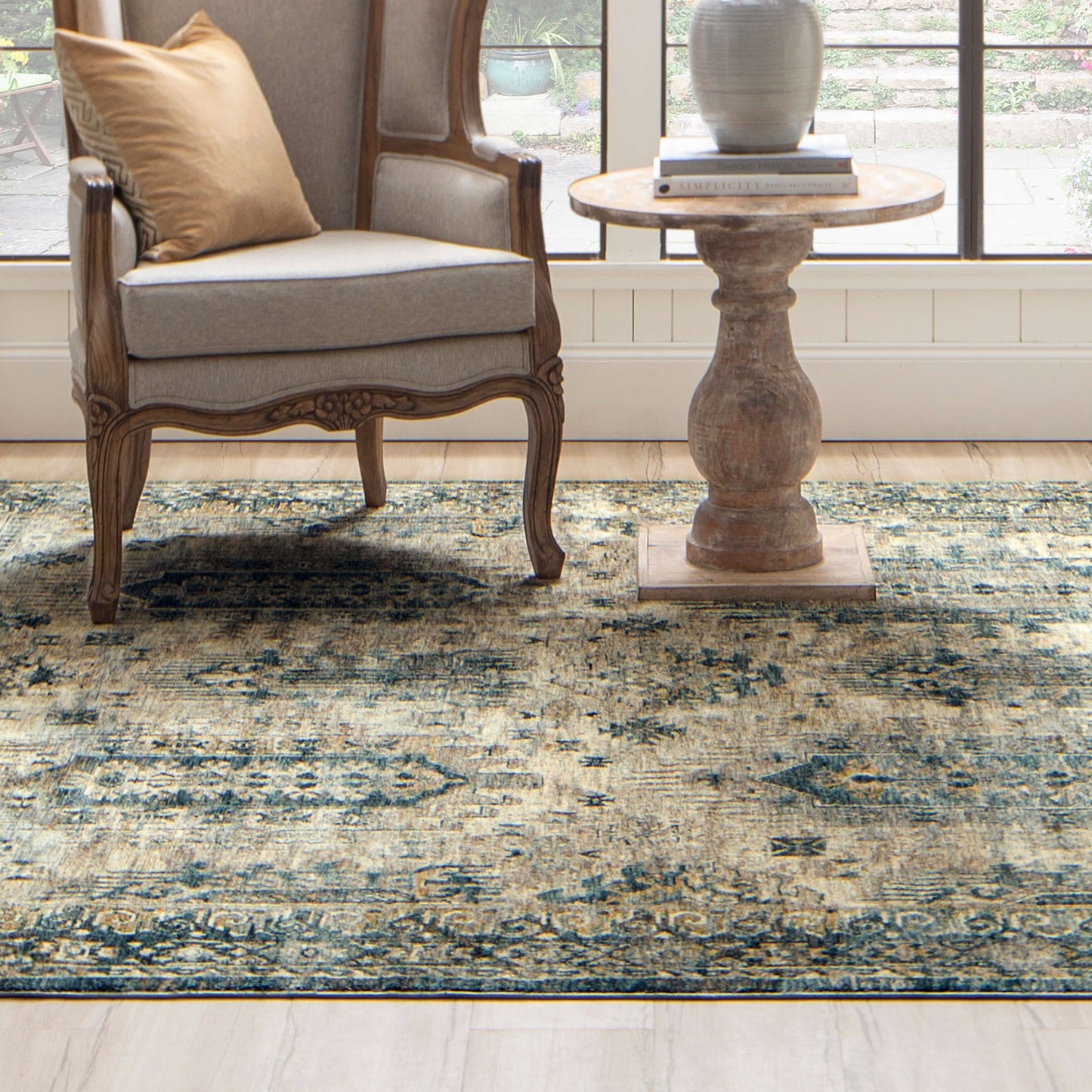 Karastan Rugs Karamar Cream Area Rug