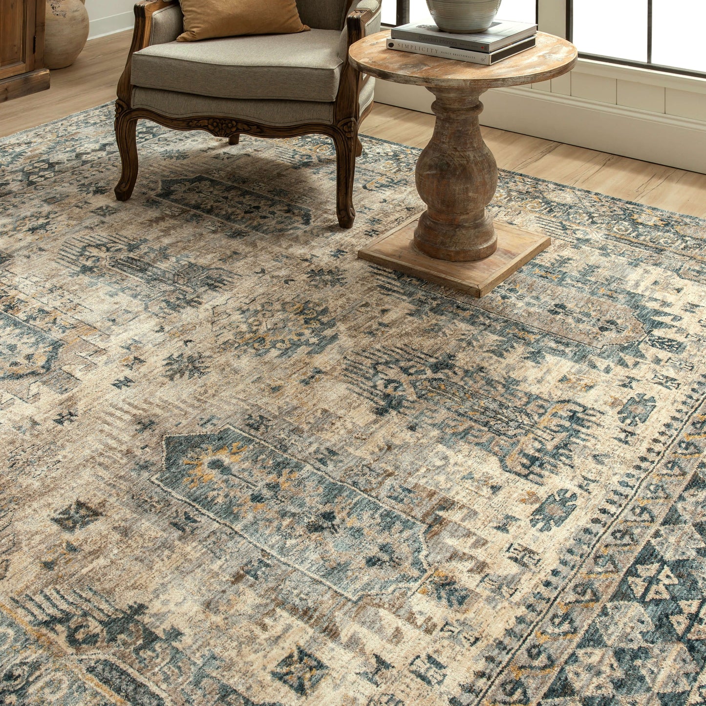 Karastan Rugs Karamar Cream Area Rug