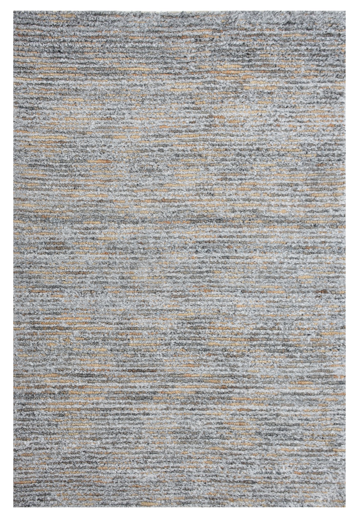 Kauai 7454 Grey Natural Horizon Handwoven Area Rug - Kas