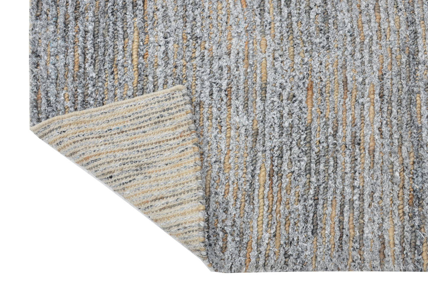 Kauai 7454 Grey Natural Horizon Handwoven Area Rug - Kas